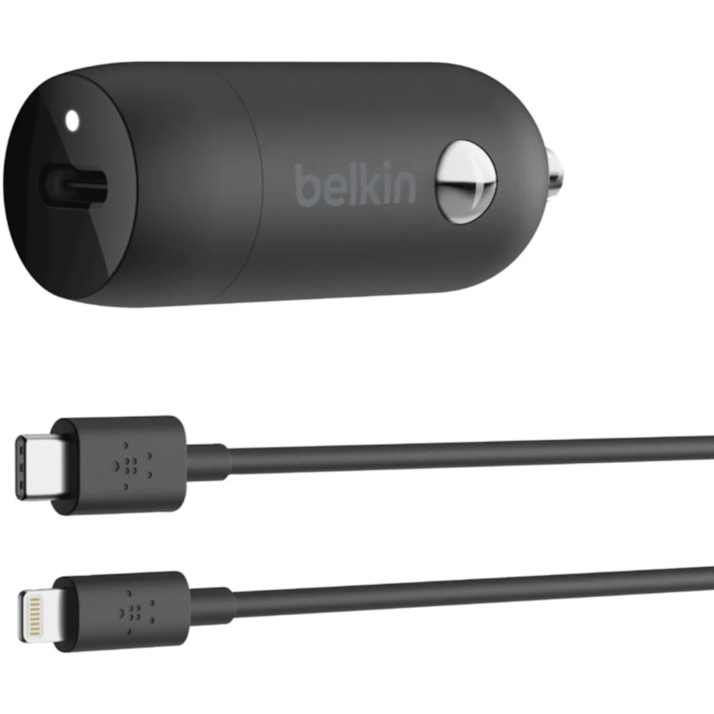Adaptador de corriente para el auto Belkin Boost Charge 20V 3.6A (24 pin USB-C)