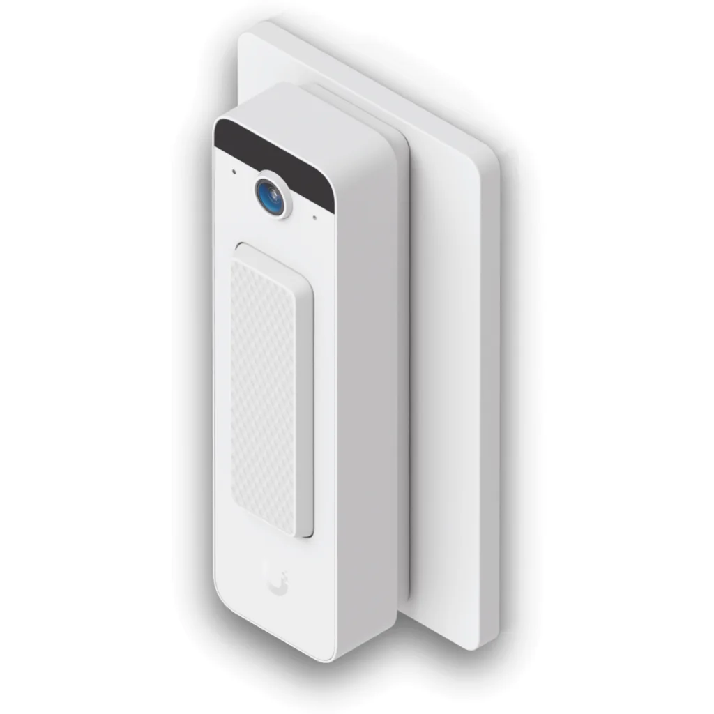UI Blanco Placa de Conexion UniFi Doorbell Lite p/UVC-Doorbell-Lite