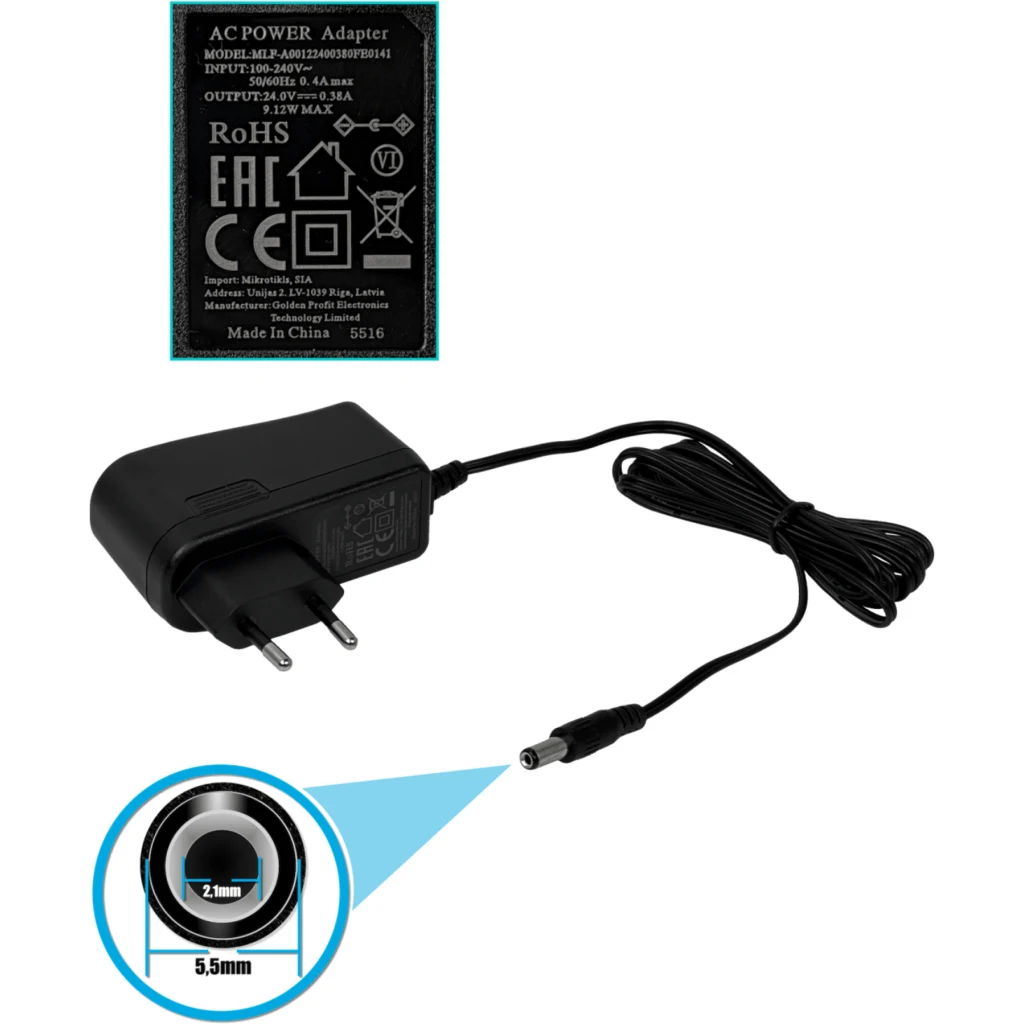 Imagen 5 de MIKROTIK 4G LTE4 9dBi 1-Sim/eSim 1-1000 2x2 Exterior L3 inc-24V