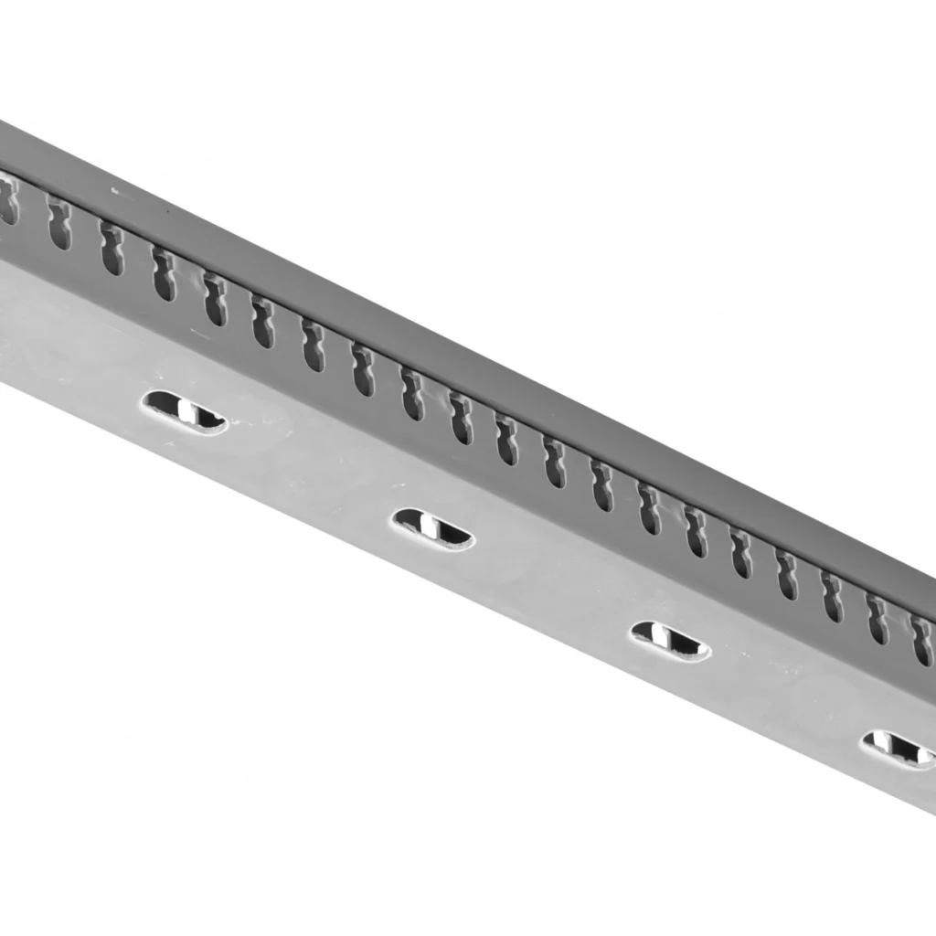 Canaleta Ranurada 2mt x 25x25mm Gris para Tablero Electrico