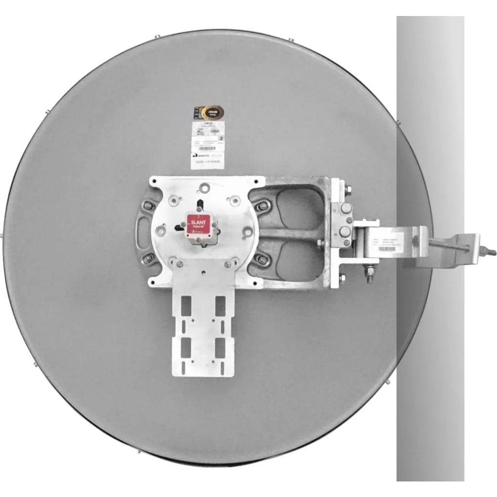 Imagen 3 de ALGCOM ISO+RAD 5GHz 0,6m 28-31dBi 6GHz 4,9-6,4GHz 2x2 2-N-H Antena
