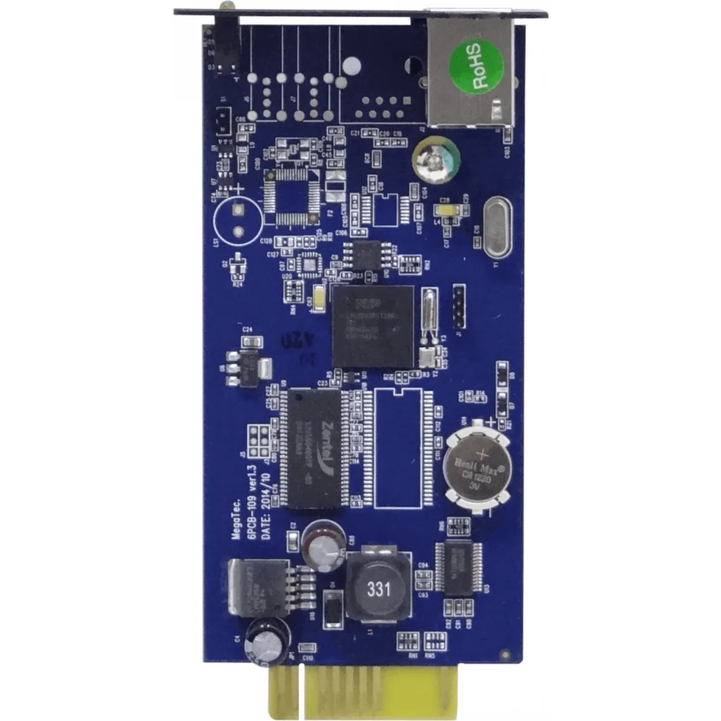 Imagen 3 de ENERSAFE ESOL-6-20KVA Tarjeta Monitoreo Remoto LAN IP 1-100 NetAgent9