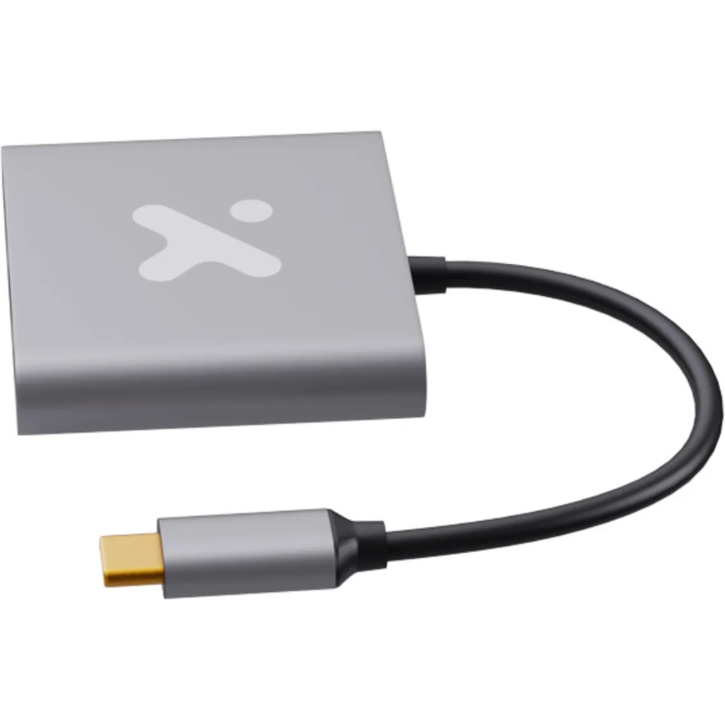 Imagen 1 de Adaptador Multipuertos XTech XTC-566, 3en1 USB-C a HDMI USB-C USB-A3.0