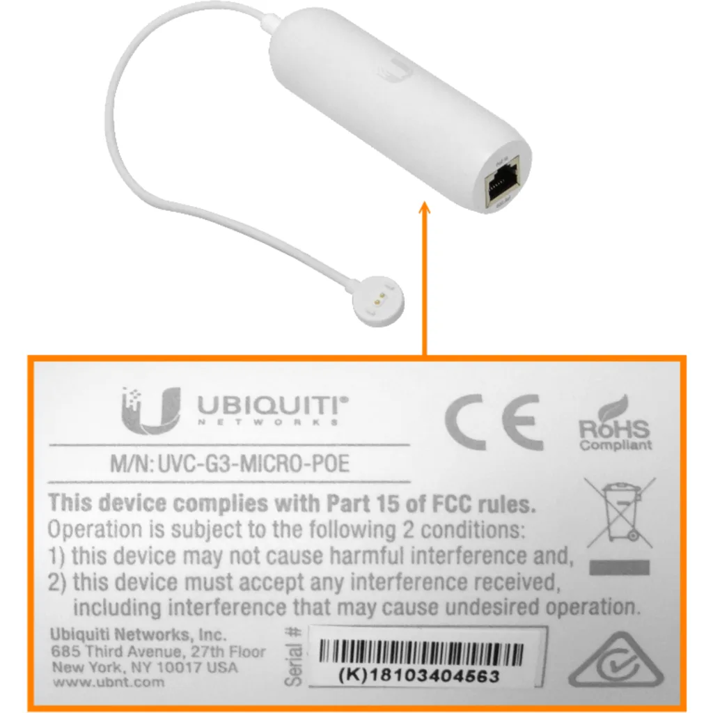 Imagen 3 de Ubiquiti G3 Micro (Pack de 5) [UVC-G3-MICRO-5]