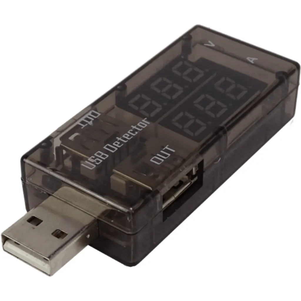 Imagen 1 de Tester Digital USB Volt Ampere KWS-10VA 1-AM 2-AH