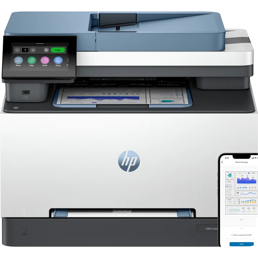 Impresora Multifunción LaserJet Pro MFP 3303fdw Láser Color WiFi USB ADF Dupl