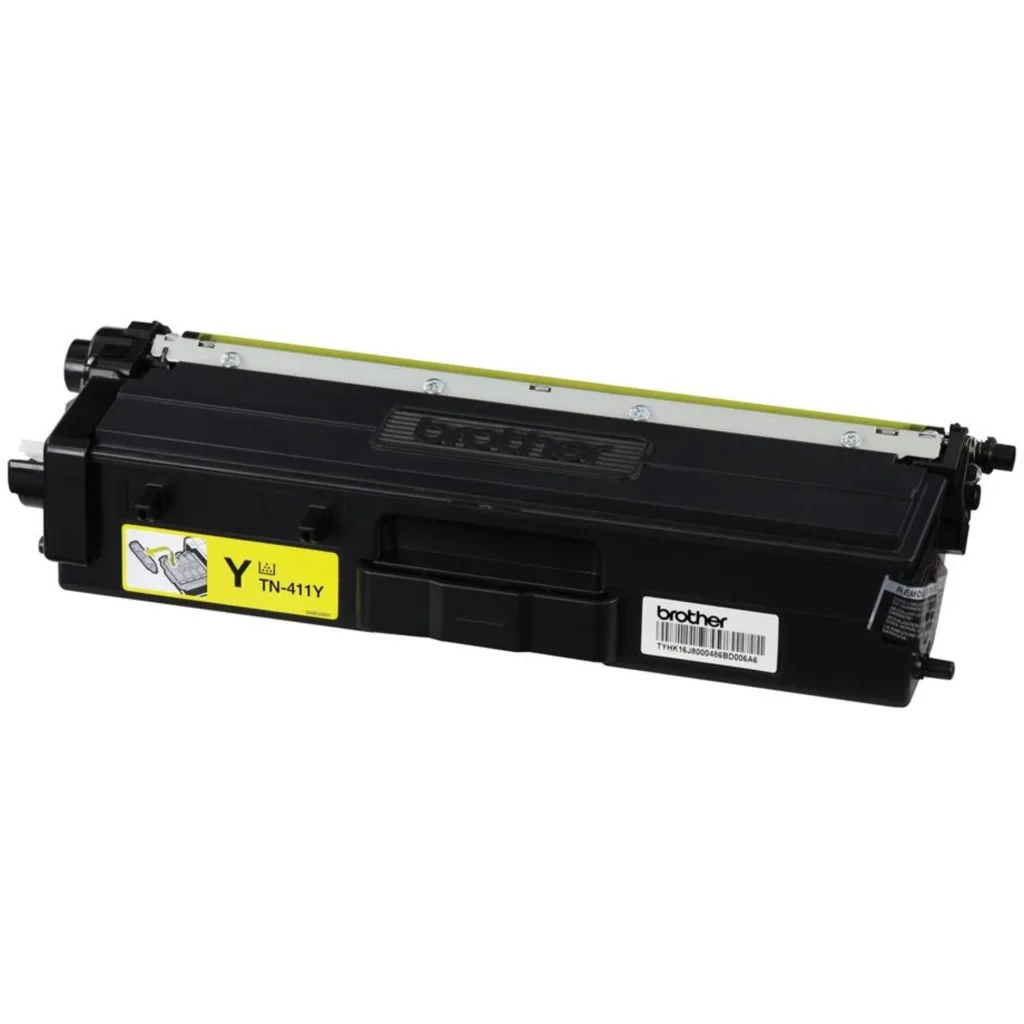 Imagen 1 de Toner Brother TN-411Y Yellow HL-L8260CDW/L8360CDW/L8360CDWT/MFC-L8610CDW,1800Pá