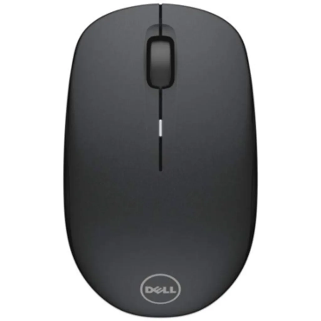 Mouse Inalámbrico Dell VM-126 Receptor USB 3 Botones 1000 dpi Color Negro