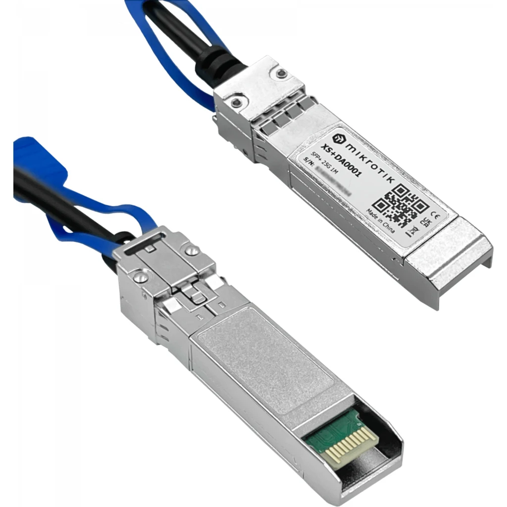Imagen 1 de Cable MIKROTIK XS+DA0001 Directo SFP+10G SFP28-25G Backbone DAC Twinaxial