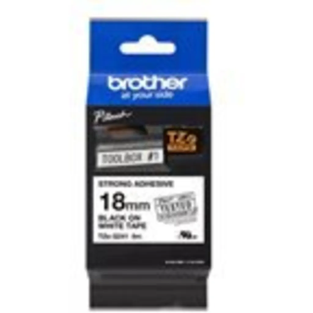 Imagen 3 de BROTHER CiNTA ROTULADORA TZES241(1.8CMx8.01 METROS)