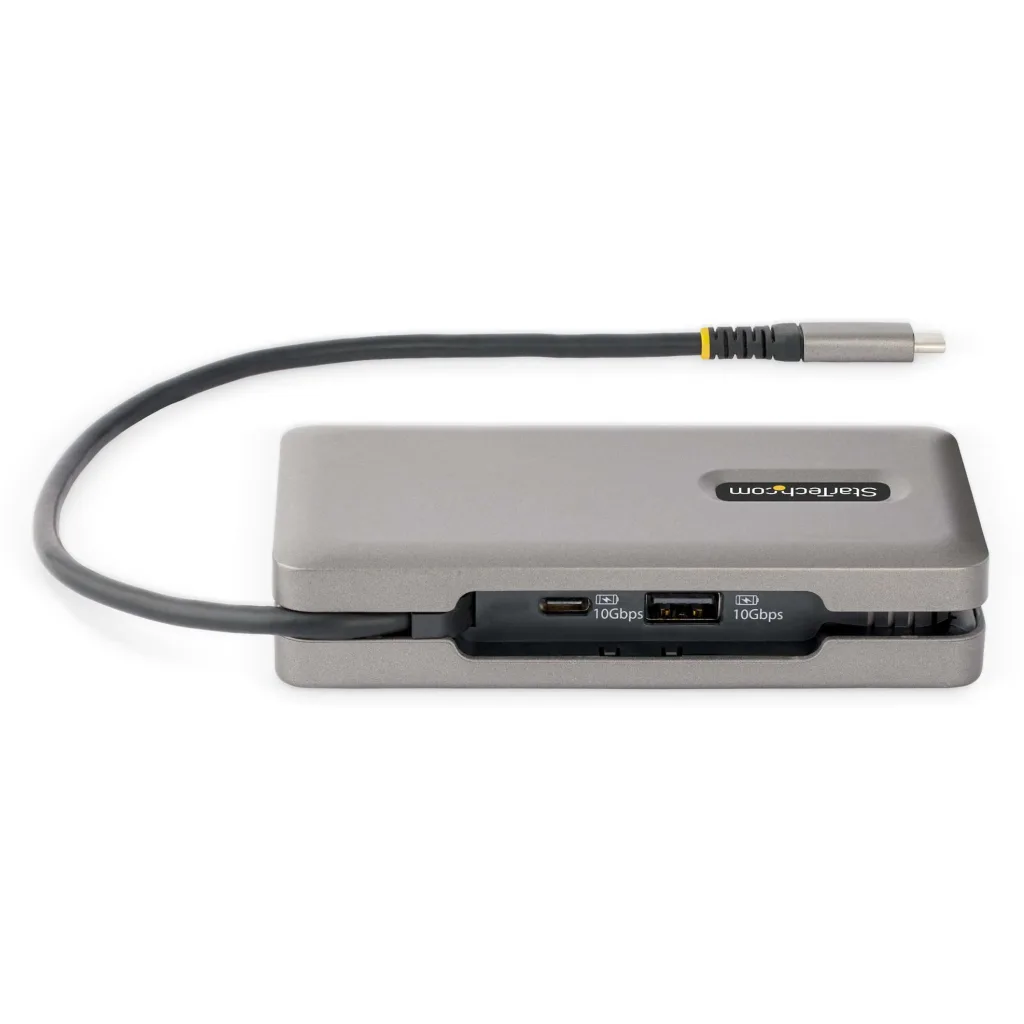 Imagen 5 de Docking Station StarTech USB-C a HDMI VGA 2*USB-A3.2 USB-C3.2 USB-C PD, LAN