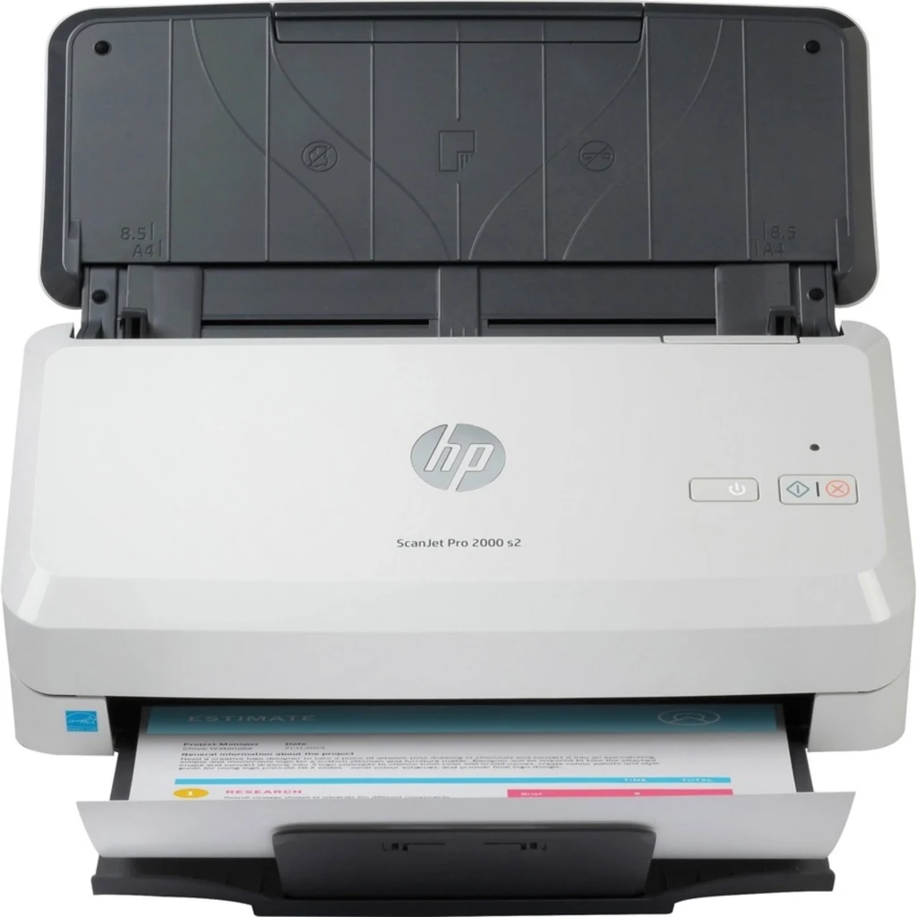 Escáner de Escritorio HP Scanjet Pro 2000 S2, 600p c/alimen vertical USB 3.0