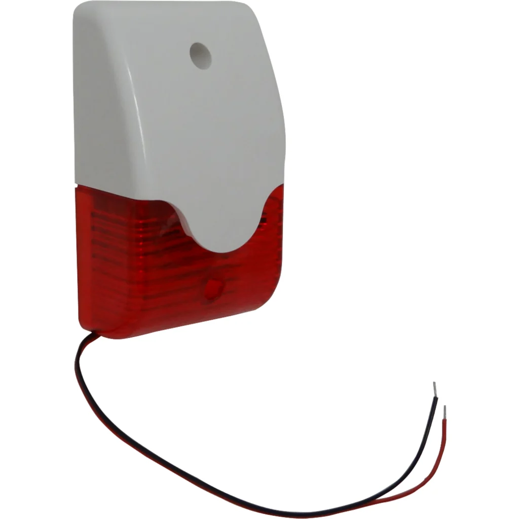 Imagen 1 de GARRISON Roja Sobrepuesta Interior 7-14V 110dB Sirena LK-96