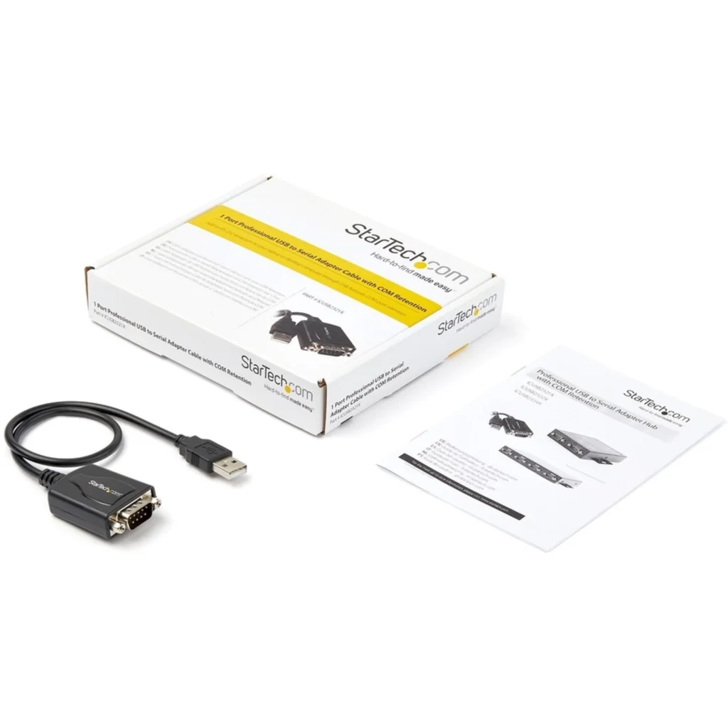 Imagen 5 de Cable 1.8m USB a Puerto Serie Serial RS232 con Retención del Puerto COM