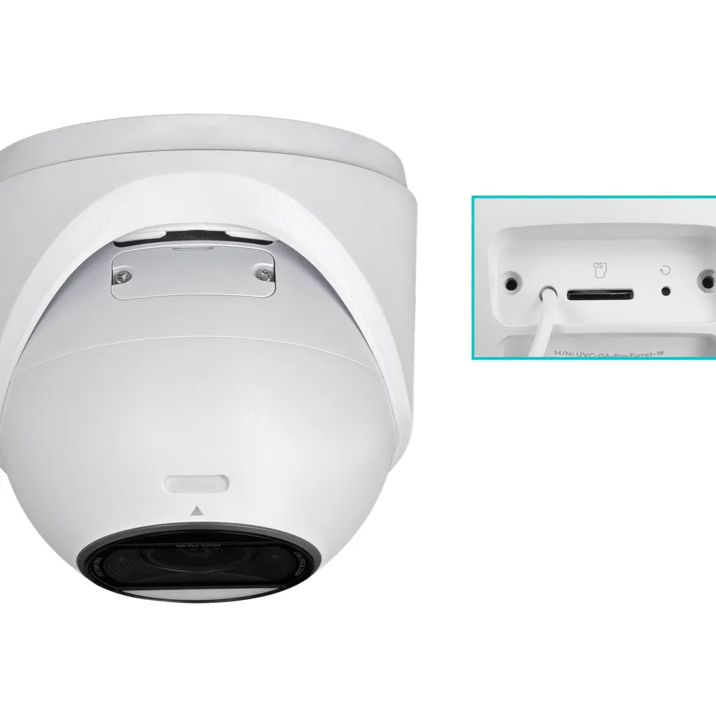 Imagen 2 de UI Blanco MiniDomo 8MP AI 2,36x 1-1000 IP66 IK04 CamaraIP IR40 reqPoE+