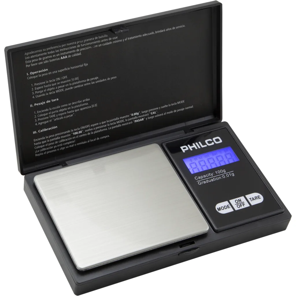 Imagen 1 de PESA GRAMERA DIG. DESDE 0.01 GR A 100 GR.