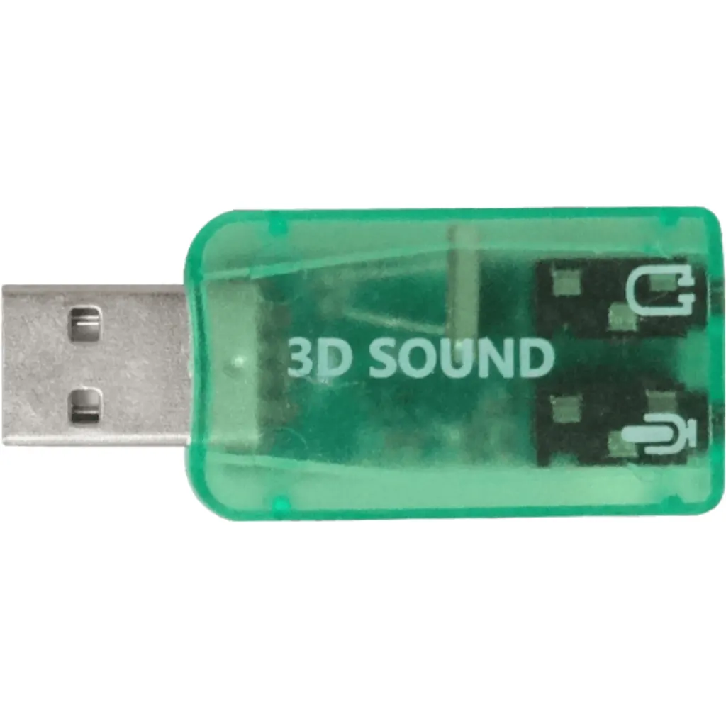 Imagen 3 de Adaptador de audio USB-A Puertos 2*Jack Audio 3.5mm In/Out 