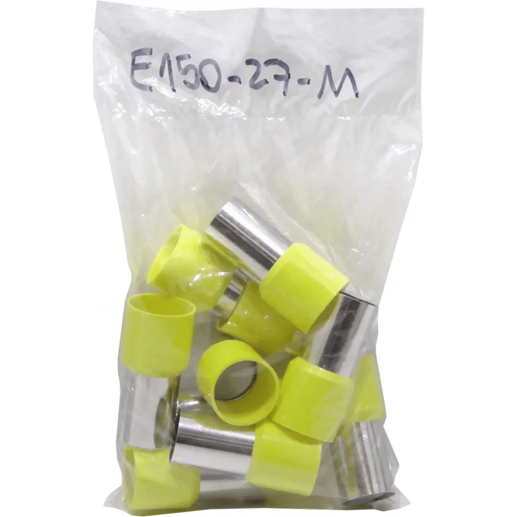 Imagen 1 de Amarill 150,0mm2 27/53,0mm 10un 300MCB Ferrules Terminal Aislado Crimp