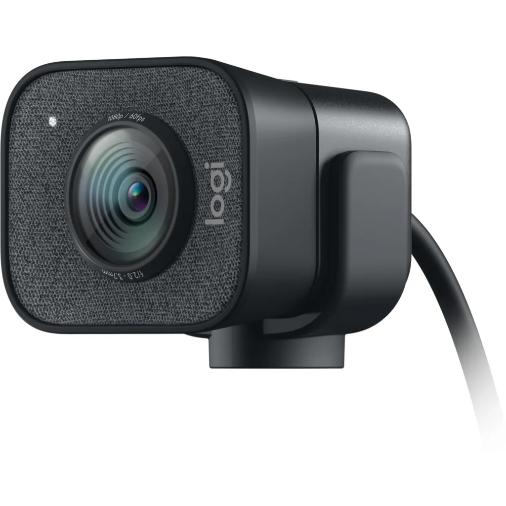 Cámara Web Logitech StreamCam Plus Full HD 1920x1080 Lente f/2.0 3.7mm USB-C 