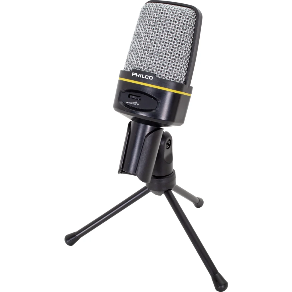 Imagen 2 de MICROFONO CONDENSADOR GAMER/STREAMER C/TRIPODE