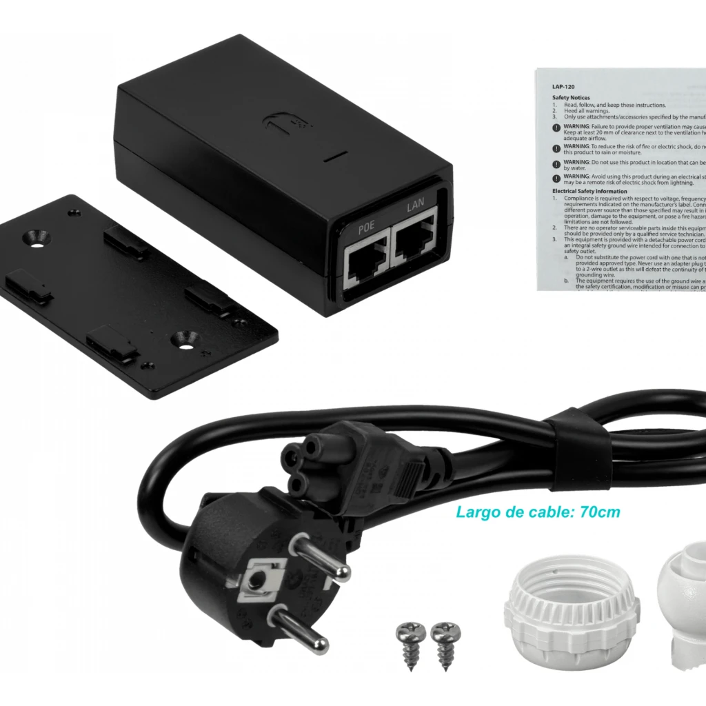 UBIQUITI LAP-120 Estacion Base LiteBeam 5GHz 16dBi 120Deg