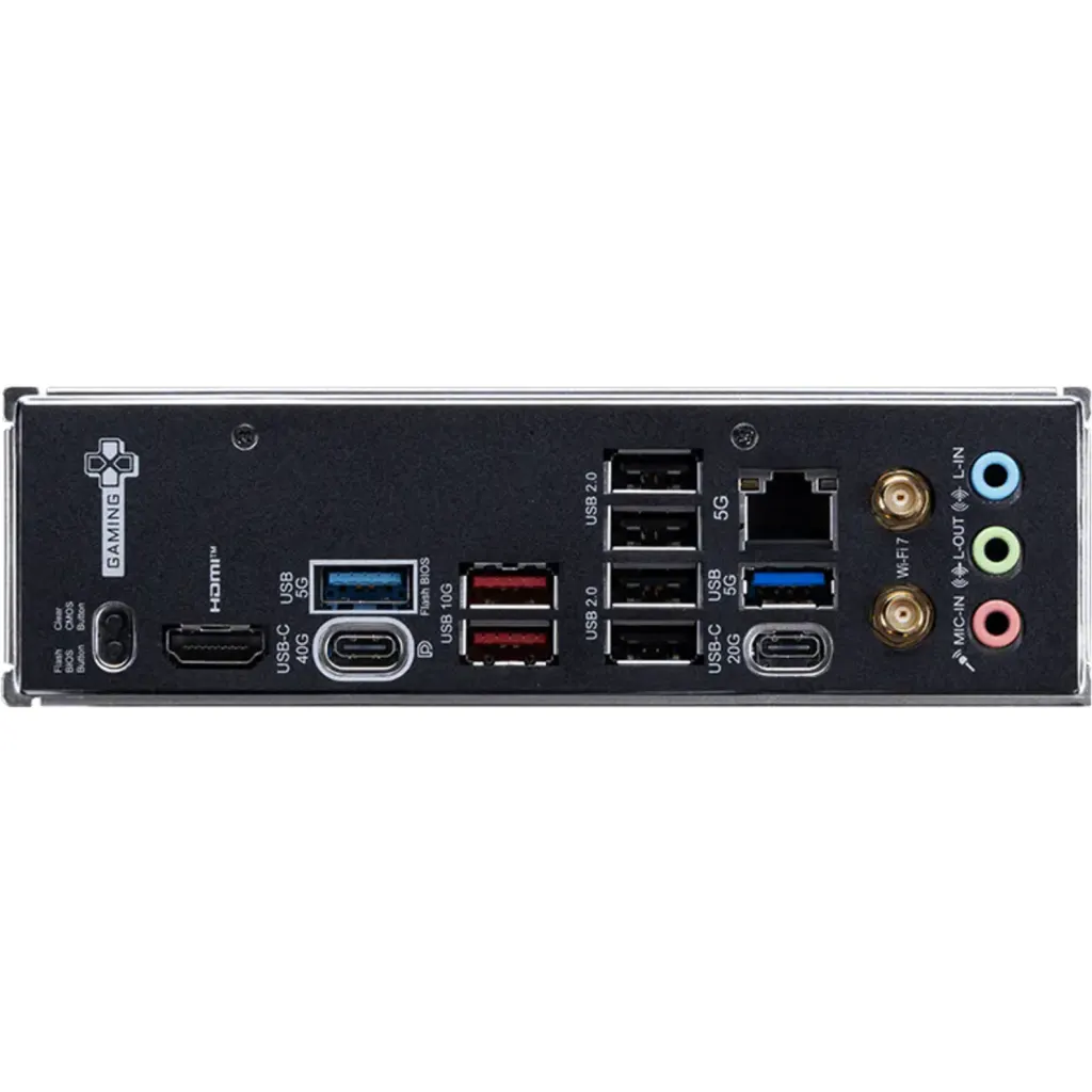 Imagen 4 de Tarjeta Madre MSI X870E GAMING PLUS WIFI AM5 4*DDR5 8126VB 5G LAN WIFI7 ATX