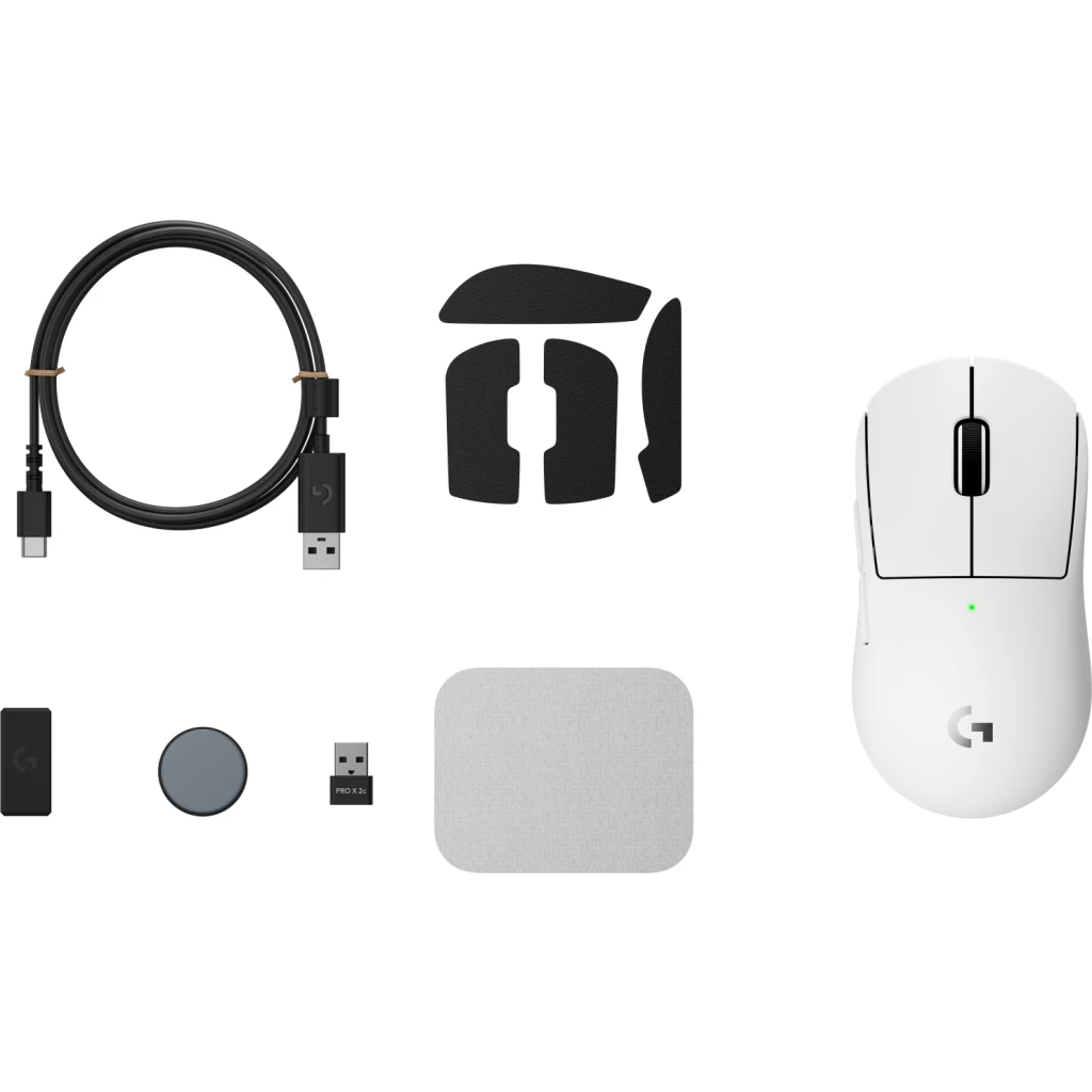 Imagen 7 de Mouse Gamer Inalámbrico Logitech Pro X SuperLigth 2C SenHero 2 LIGTHFORCE Blanco