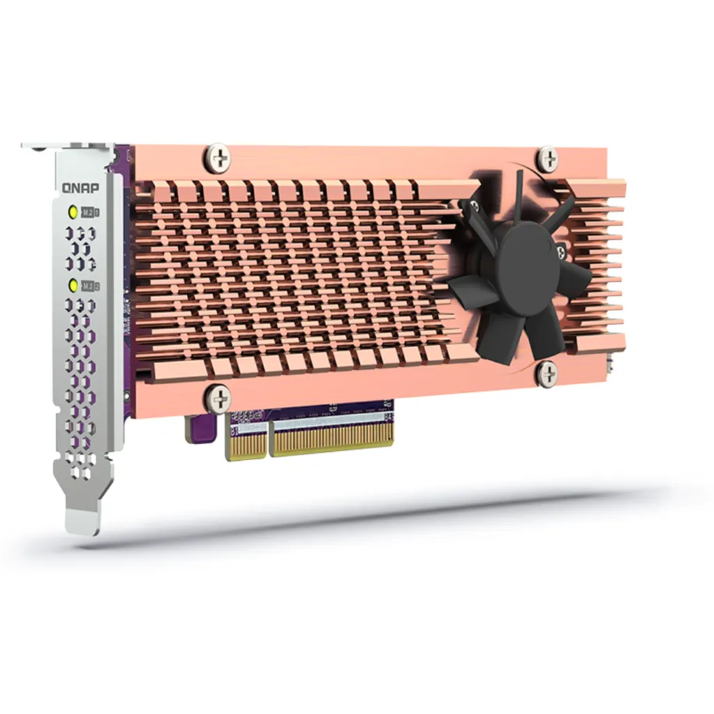Tarjeta de Expansión QNAP QM2-2P-384A Dual M.2 22110/2280 PCIe NVMe