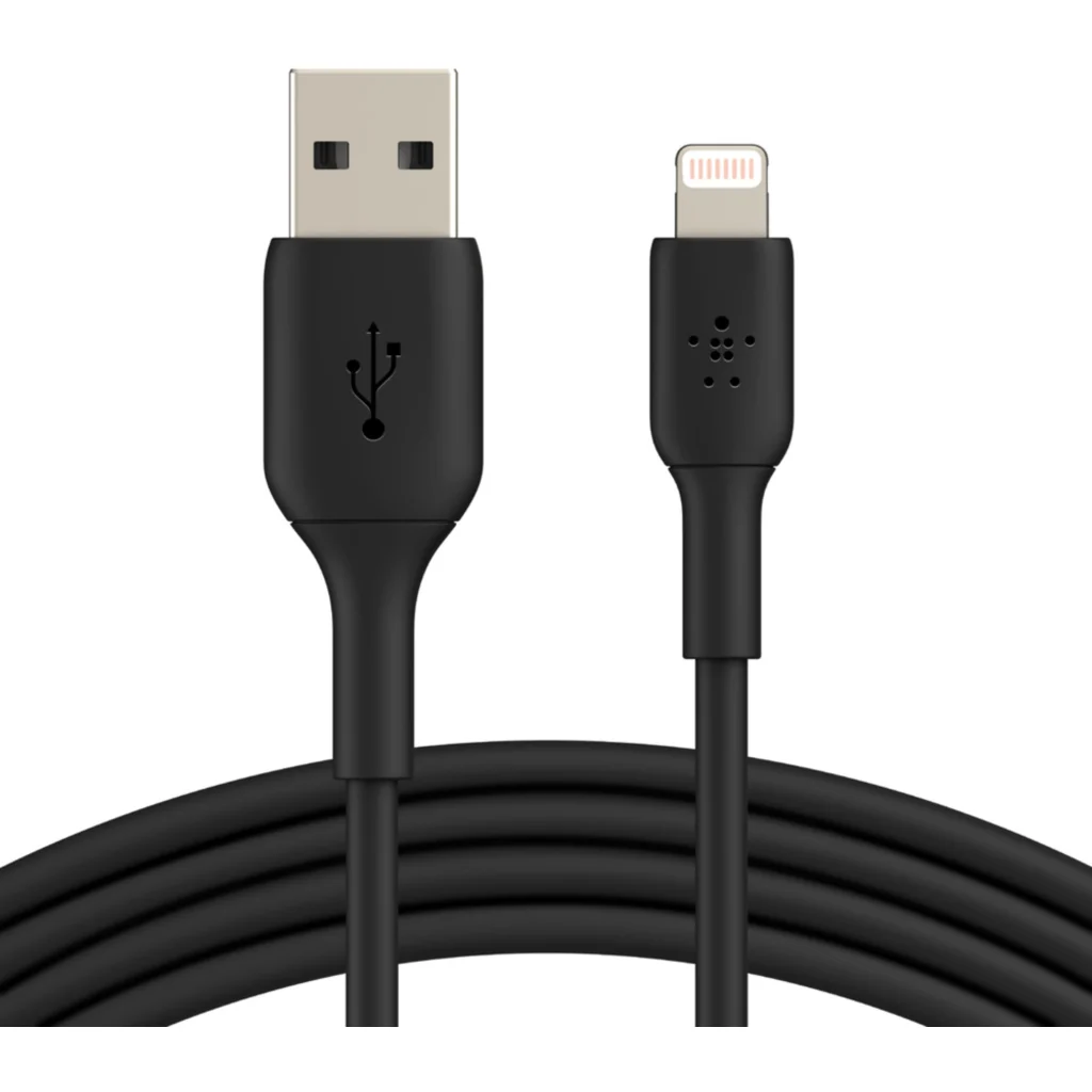 Belkin Cable BoostCharge USB-A to Lightning 1mts. Black