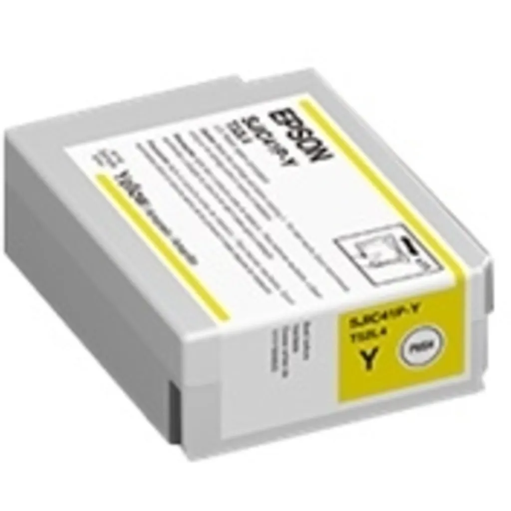 Imagen 1 de Cartridge Epson SJIC41P-Y Amarillo para Impresora de etiquetas CW-C4000, 50ml