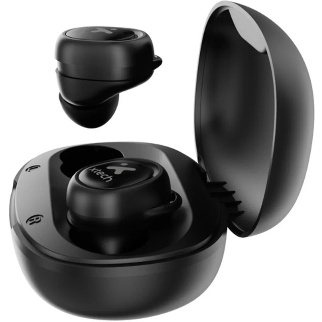 Imagen 4 de Audífonos Inalámbricos Xtech XTH-701, Cuna de Carga Bluetooth v5.1 USB-C Negro
