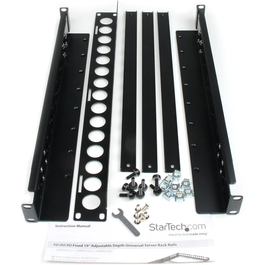 Imagen 4 de Carriles 1U de 19in Ajustables para Rack
