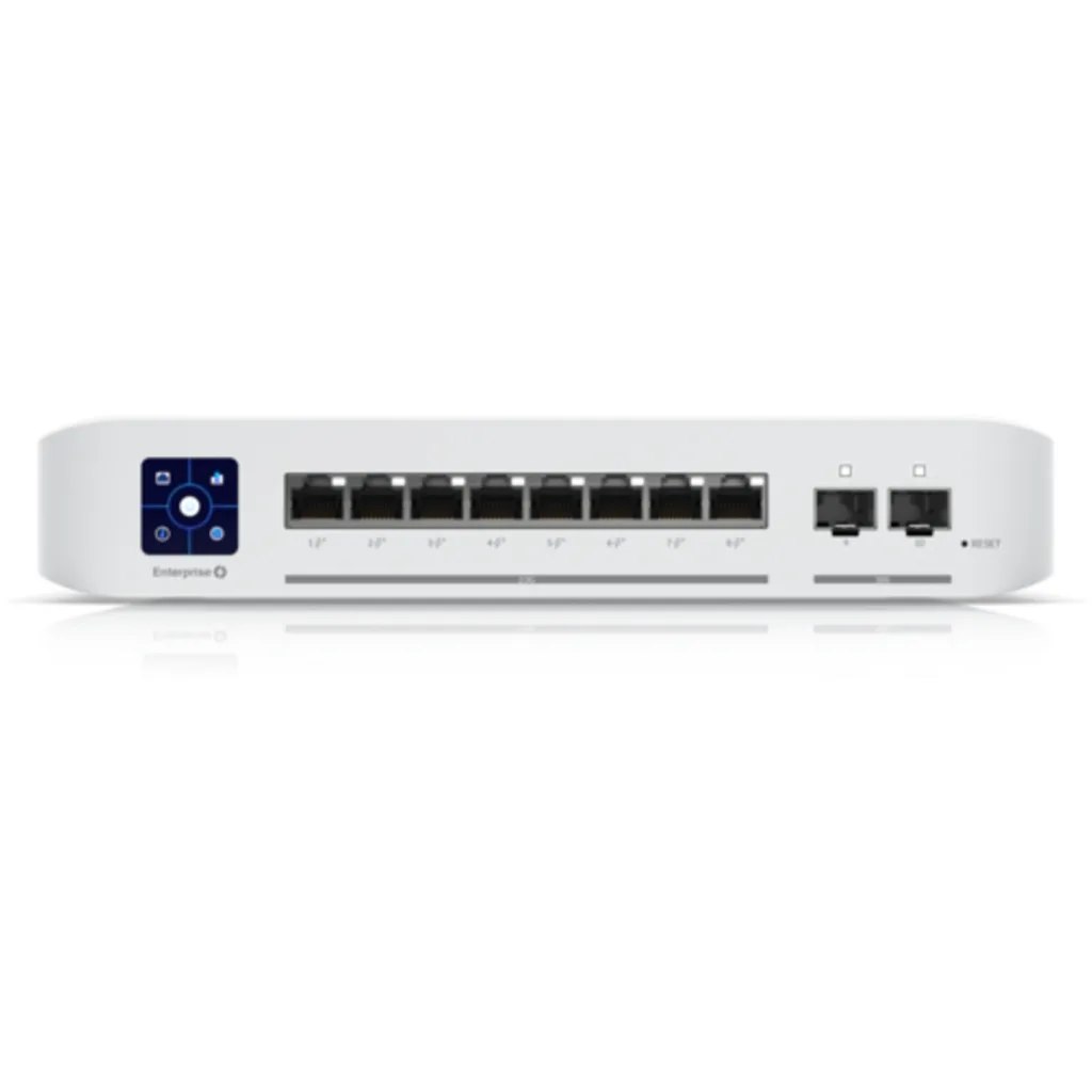 Switch Ubiquiti USW-Enterprise-8-PoE, 8 Puertos PoE managed switch Layer 3