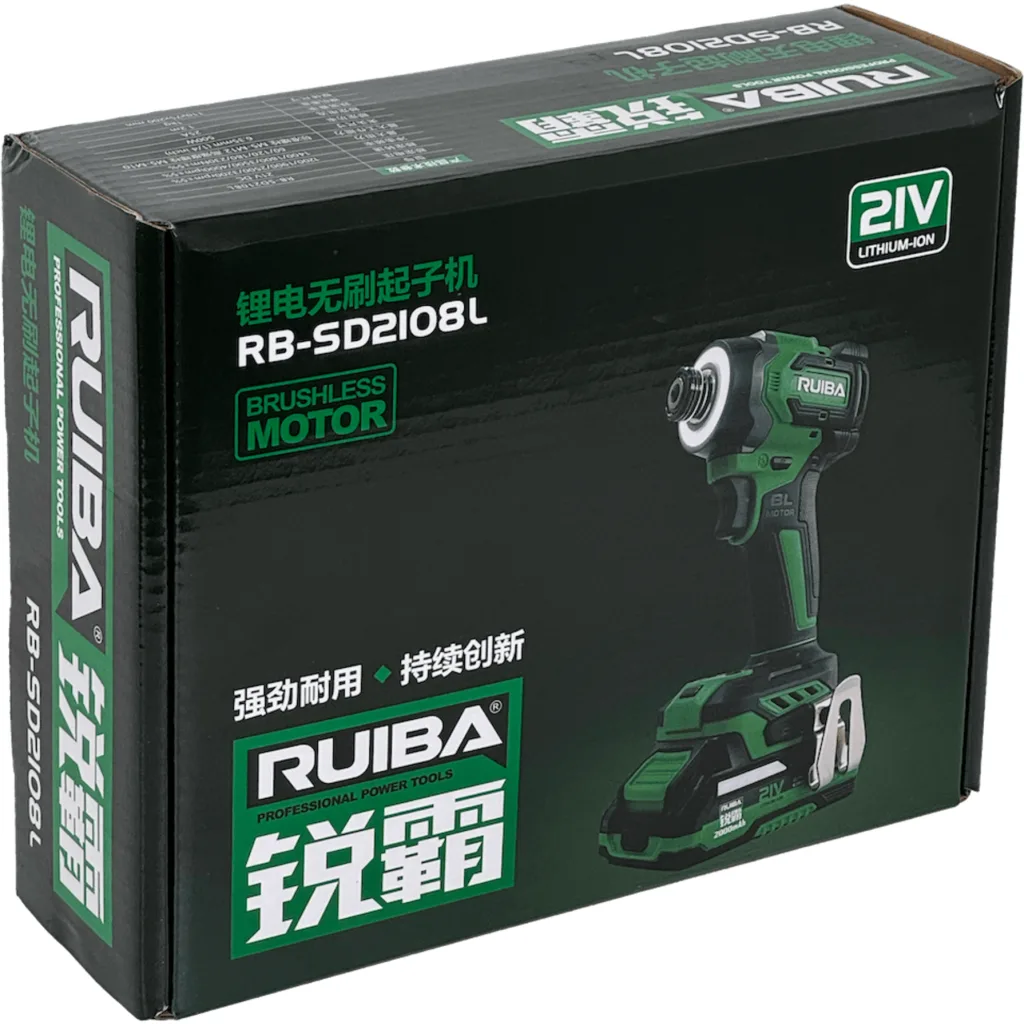 Imagen 3 de RUI Taladro de Impacto Inalambrico Brushless hexagonal RB-SD2108
