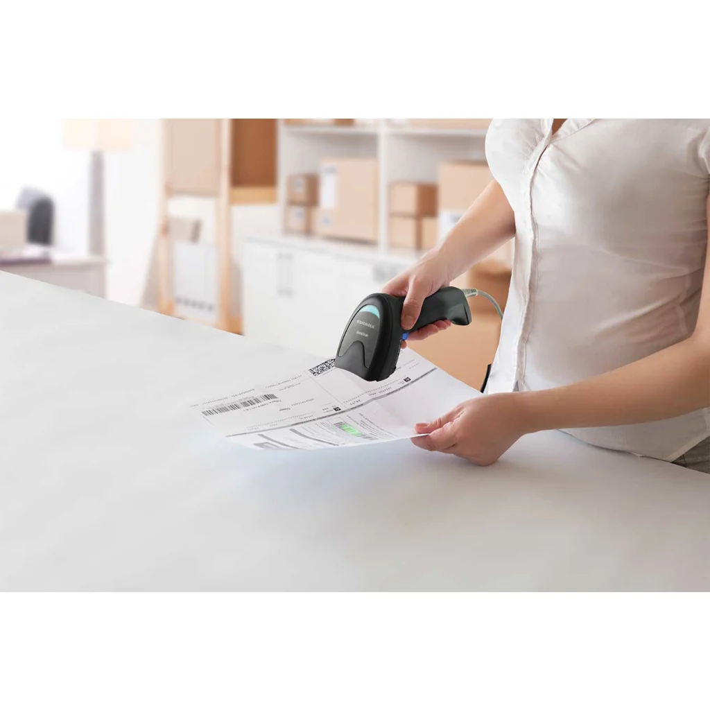 Imagen 2 de Lector Código de Barra Datalogic QuickScan QD2220-BKK1S Imager 1D, USB, Negro