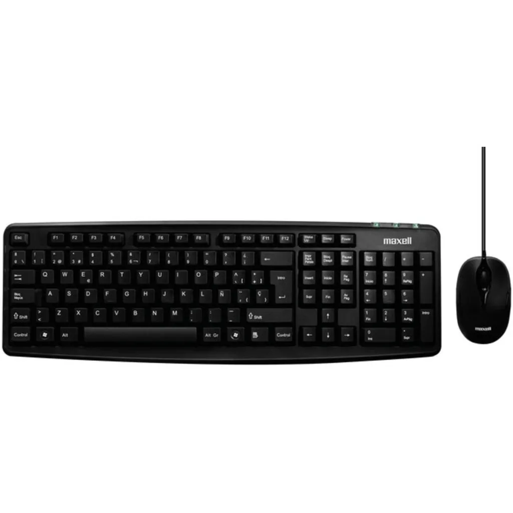 Combo de teclado y mouse Maxell WRKBC-10 TECLMOU