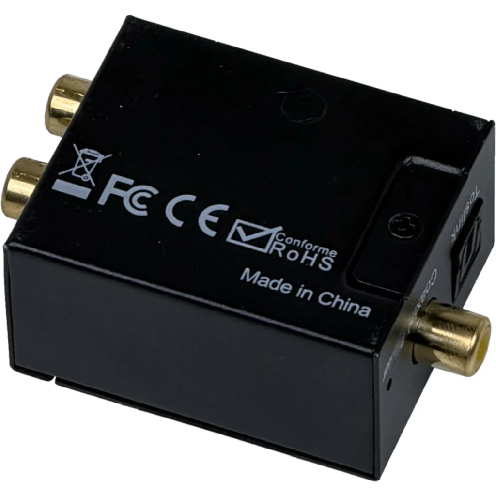 Imagen 6 de Convertidor BiDireccional RCA-H-Coaxial Audio-Optico-Toslink SPDIF
