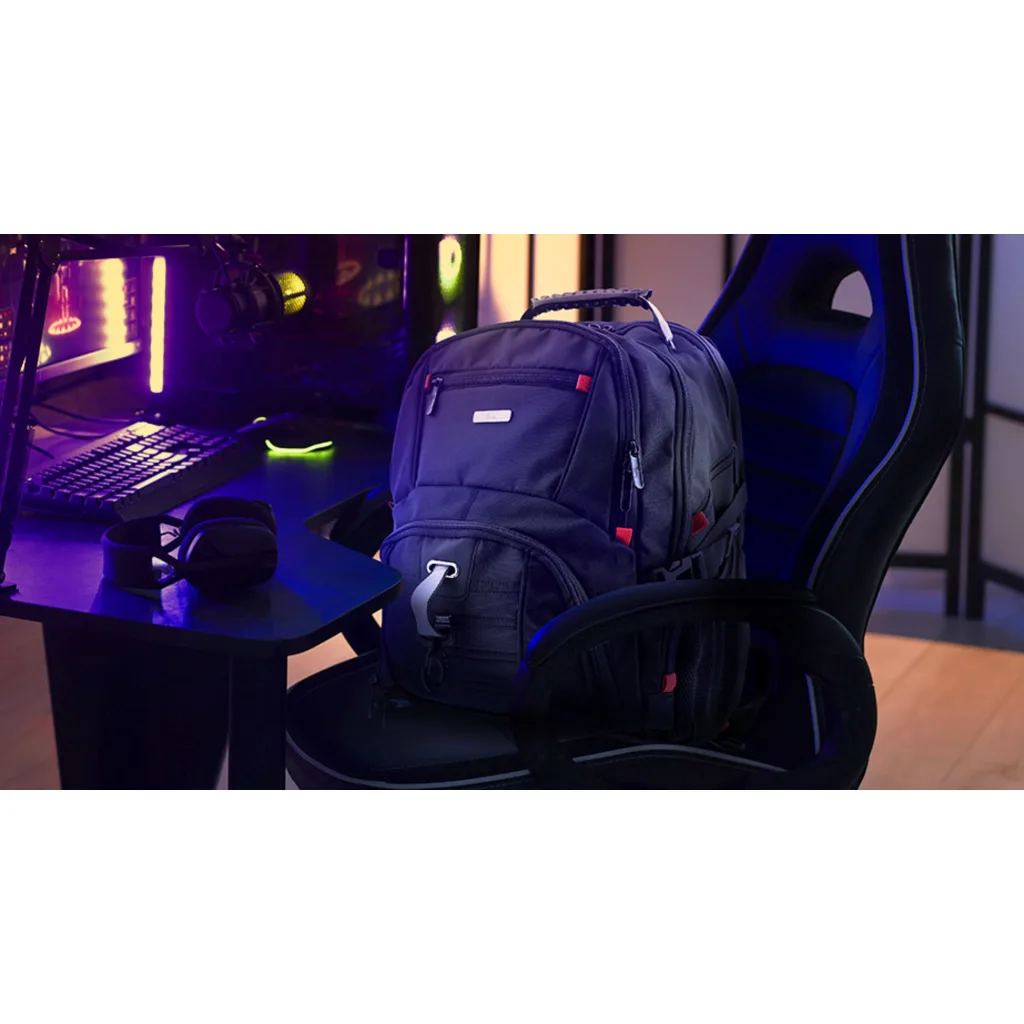 Imagen 8 de Xtech - Notebook carrying backpack - 17" - Black - Gaming Battlestash  XTB-508