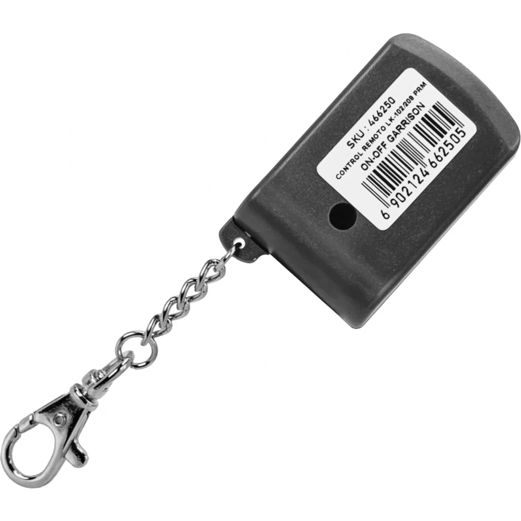 GARRISON 1-Canal 10-Bit 60mt inc/23A Transmisor ControlRemoto LK102P