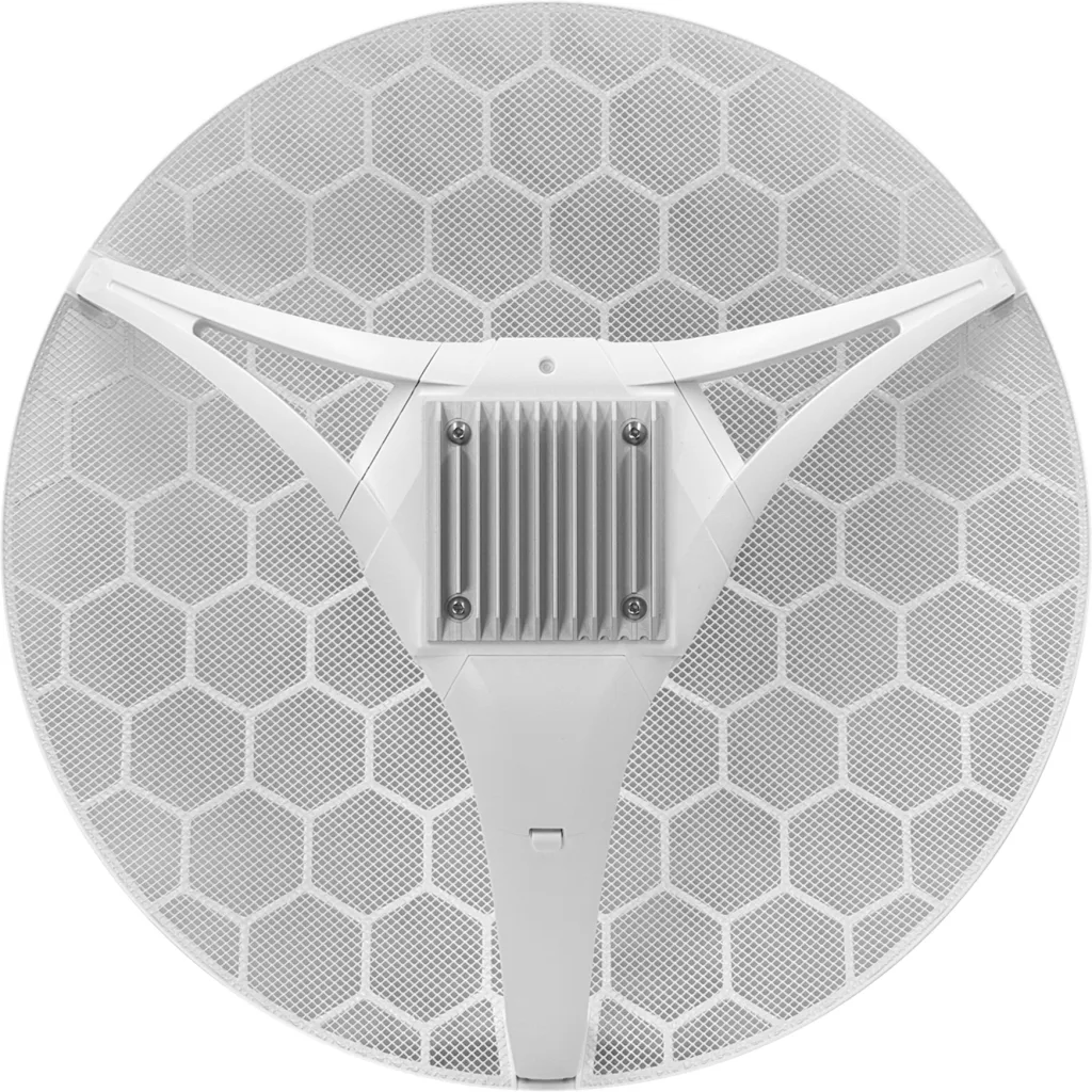 Imagen 3 de MIKROTIK 1-1000 CAT6 17dBi 300/50Mbps 1-Sim 25o L3 inc24V LTE/3G 391mm