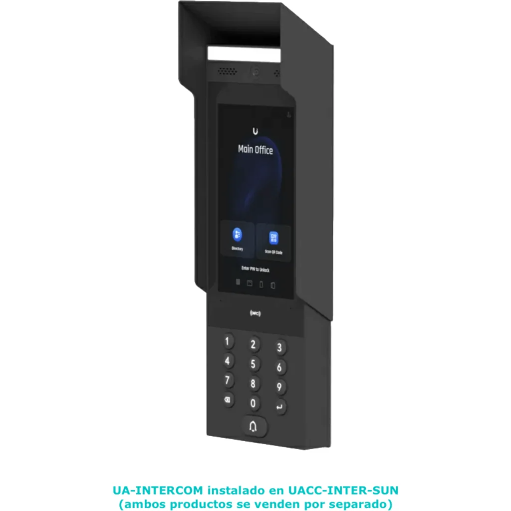UI Accesorio Cobertura Solar p/UA-Intercom UV Acero Galvanizado