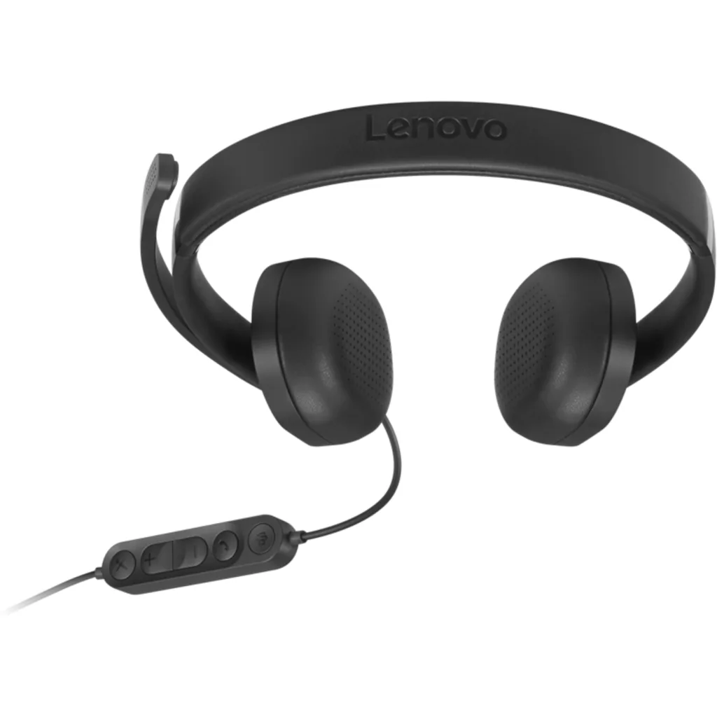 Imagen 3 de Audífonos Alámbricos Lenovo Wired VoIP Headset 5000, para teams