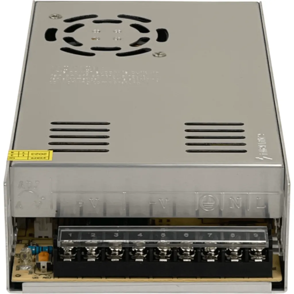 Imagen 2 de 12VDC 30A 360W OPEN-FRAME FUENTE PODER INTERIOR IP20 AJUSTABLE S360-12