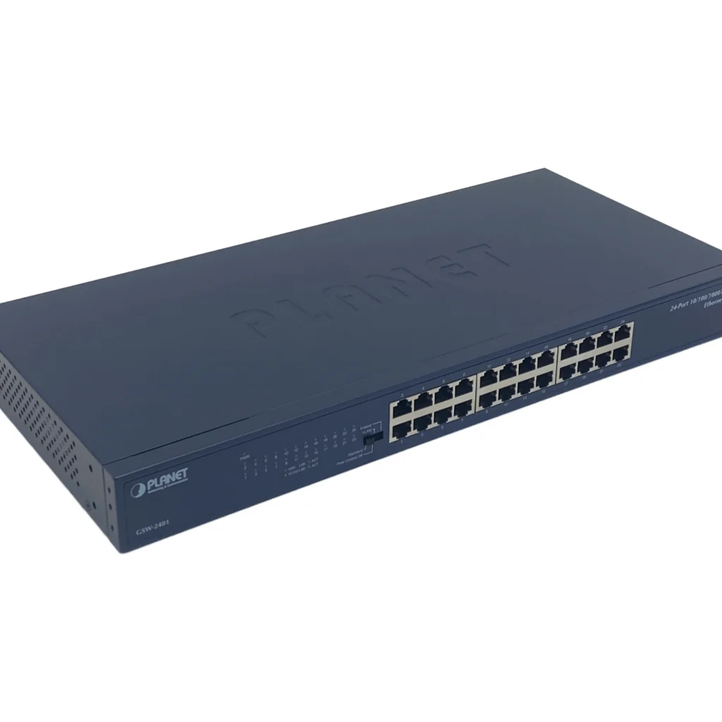 Imagen 3 de Switch Industrial Planet GSW-2401 Gigabit Ethernet 10/100/1000BASE-T de 24 ptos