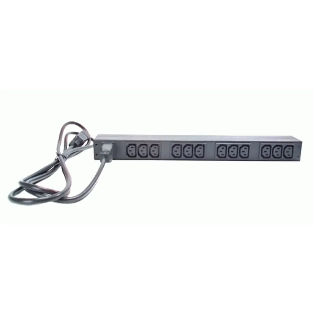 Imagen 2 de Rack PDU, Basic, 1U, 16A, 208/230V, (12)C13