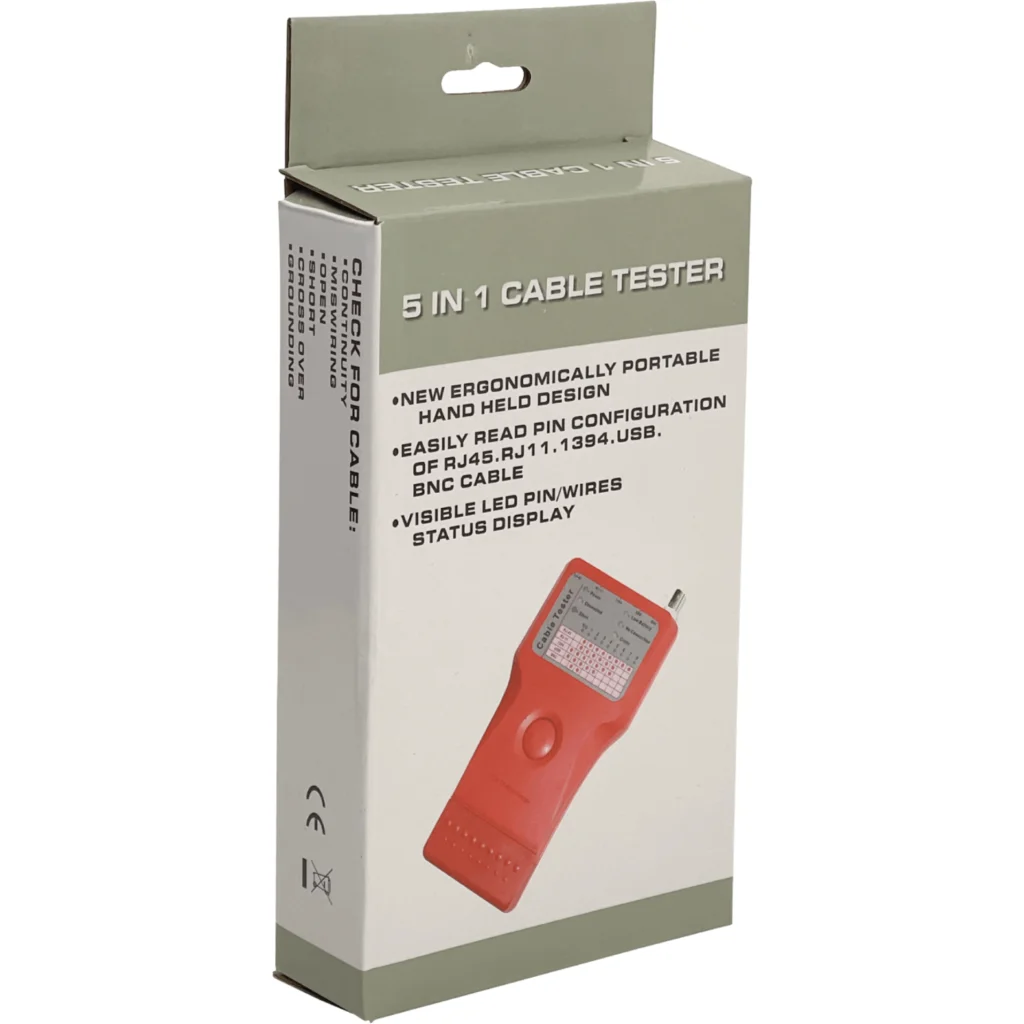Imagen 2 de TESTER 1-USB 1-1394 1-BNC 1-RJ45 1-RJ11 REQ/BAT-9V