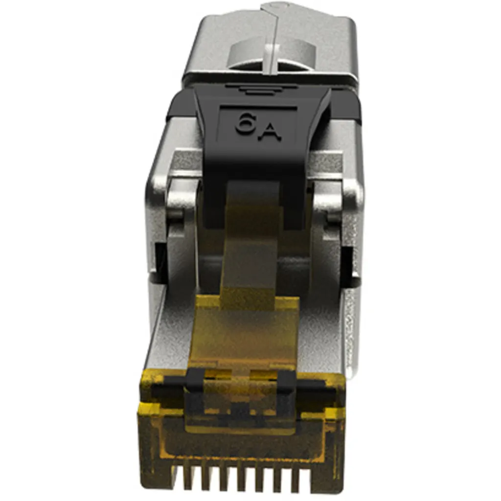 Imagen 7 de Nexxt Solutions Infrastructure - Modular Plug Termination Link - Cat6A - Packaged Quantity: 1 - 90 grados