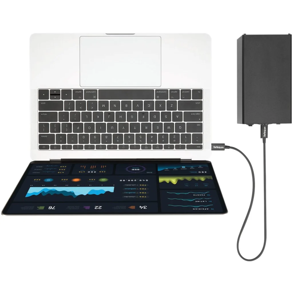 Imagen 7 de Cable Thunderbolt 3 USB-C M/M 40Gbps 0.5mts Color Negro - StarTech