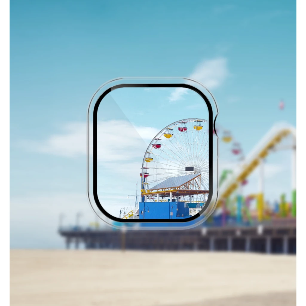 Imagen 4 de Bumper para Apple Watch Series 10 de 42 mm Belkin transparente