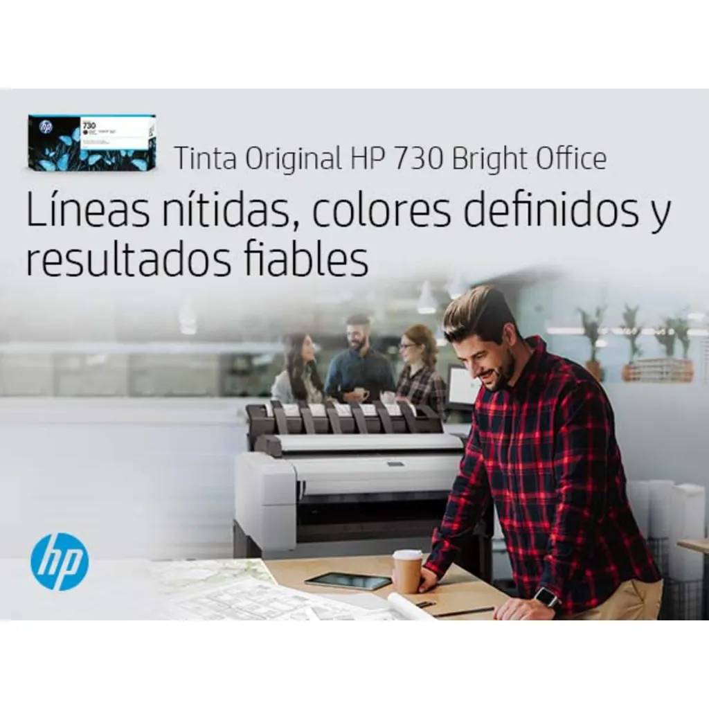 Imagen 5 de Cartridge HP 730 Cyan para Imp DesignJet Ink T1600/T2600/T1700, 130ml 